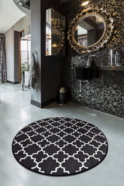 Mijölnir Kupa Siyah Djt Alfombrilla de baño Multicolor